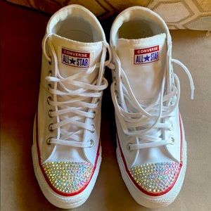 Sparkling 1of a kind Converse🤩